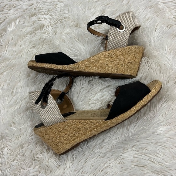 LUCKY BRAND Kyndra Khaki Espadrille Wedge Size 9.5 - Picture 9 of 12